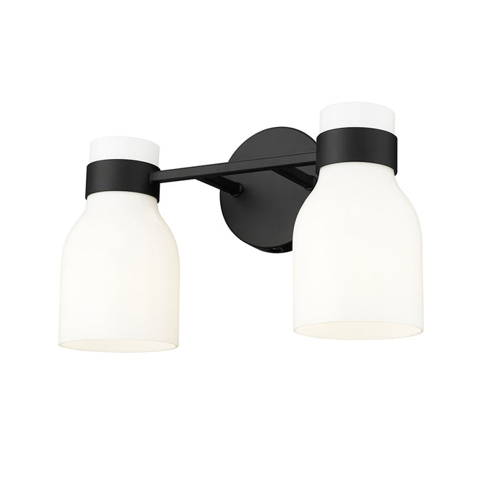 Millennium Lighting Corella 2Lt Vanity, Black