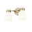 Millennium Lighting Corella 2Lt Vanity, Modern Gold