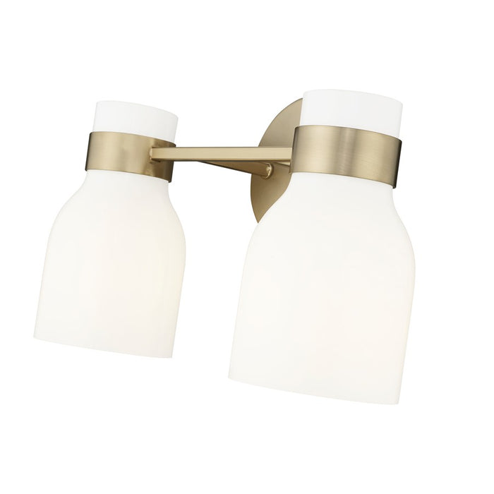 Millennium Lighting Corella 2Lt Vanity, Modern Gold