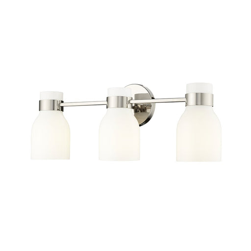 Millennium Lighting Corella 3Lt Vanity, Polished Nickel