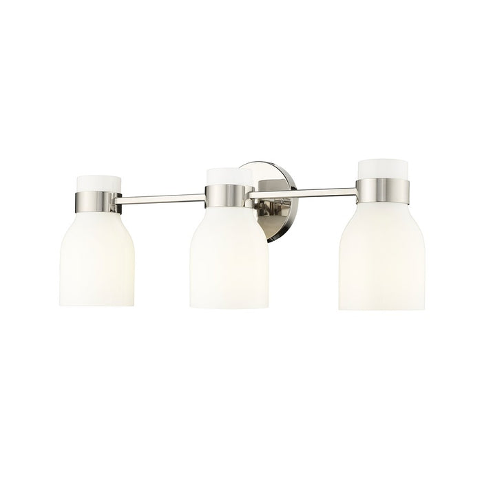 Millennium Lighting Corella 3Lt Vanity, Polished Nickel