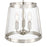 Millennium Adabella 3Lt Semi Flush Mount, Nickel/Clear