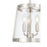 Millennium Adabella 3Lt Semi Flush Mount, Nickel/Clear