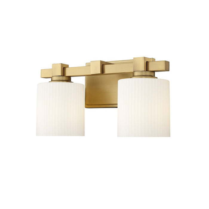 Millennium Lighting 2Lt Vanity, Vintage Brass