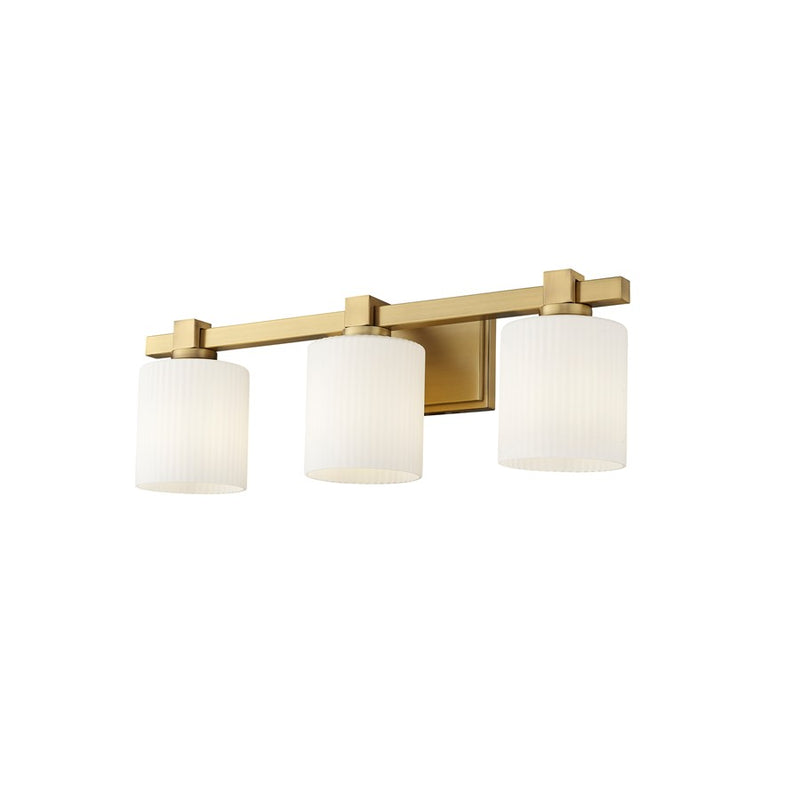 Millennium Lighting 3Lt Vanity, Vintage Brass