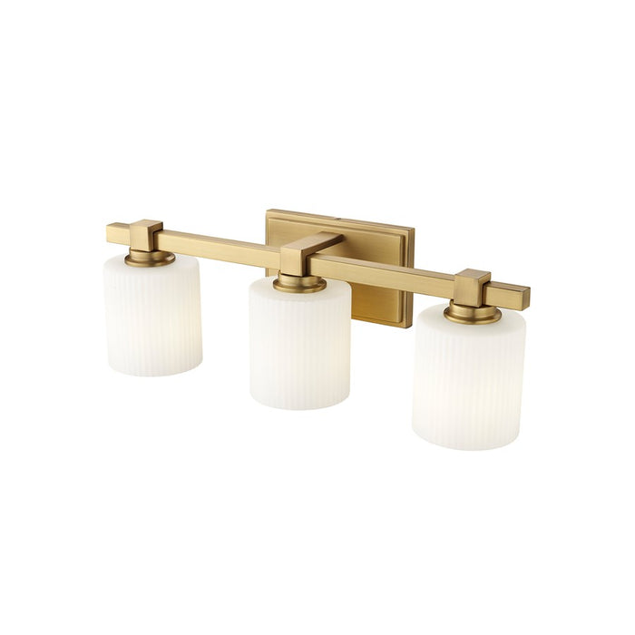 Millennium Lighting 3Lt Vanity, Vintage Brass