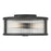 Millennium Lighting Ardezia 3Lt Flush Mount, Matte Black/Clear Ribbed