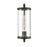 Millennium Lighting Beckham 1Lt 14" Outdoor Sconce, Black/Clear