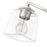 Millennium Lighting Avenna 3Lt 24" Vanity, Nickel/Clear Square
