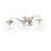 Millennium Lighting Avenna 3Lt Vanity, Polished Nickel/Clear