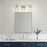 Millennium Lighting Avenna 3Lt Vanity, Polished Nickel/Clear