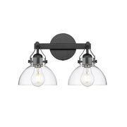 Millennium Lighting 2Lt 15" Vanity, Black - 24102-MB
