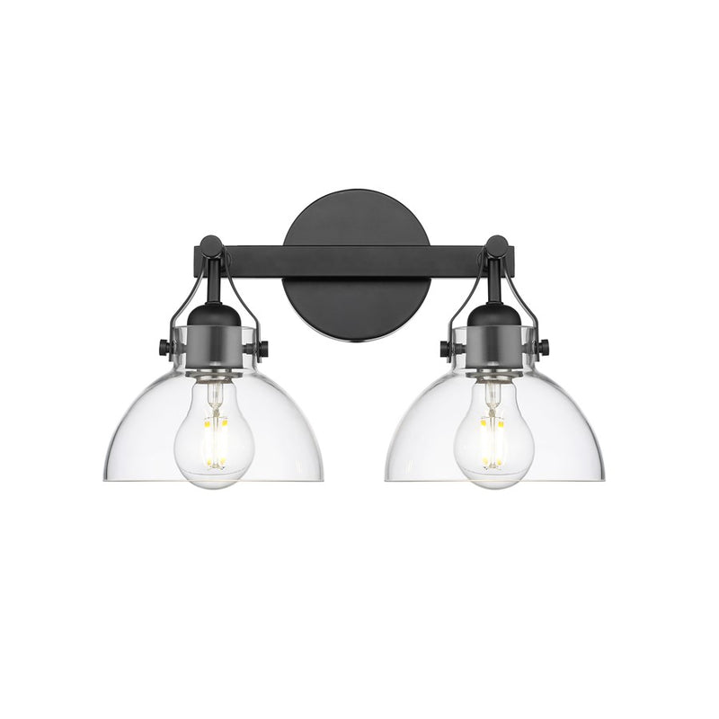 Millennium Lighting 2Lt 15" Vanity, Black - 24102-MB