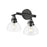 Millennium Lighting 2Lt 15" Vanity, Black