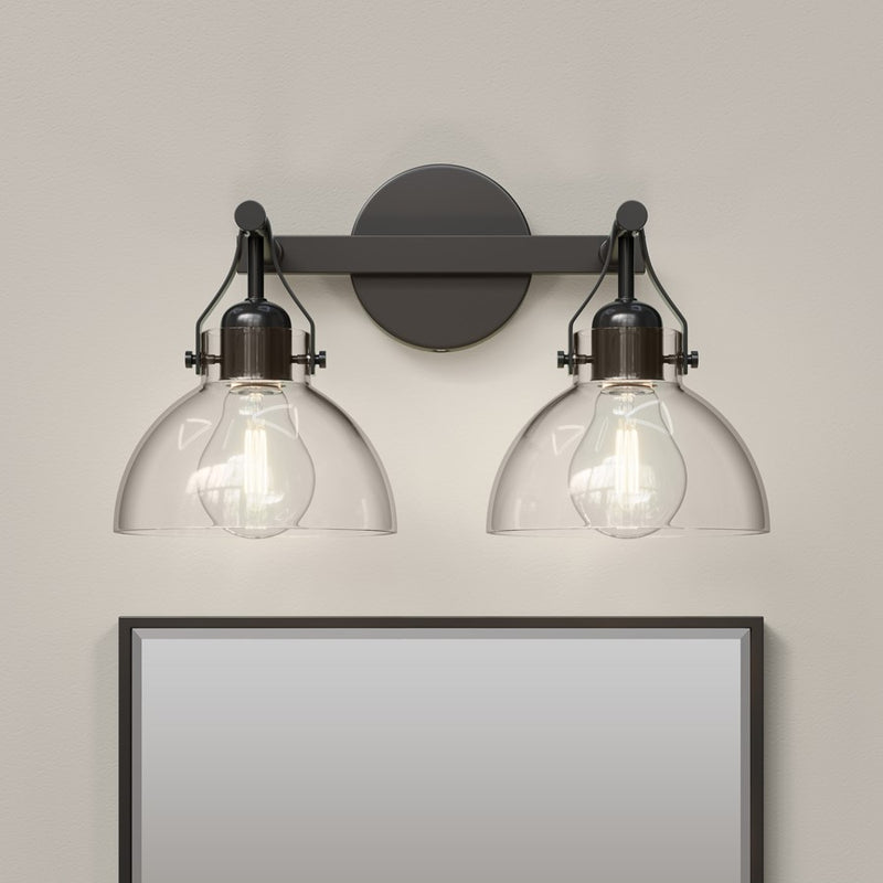 Millennium Lighting 2Lt 15" Vanity, Black