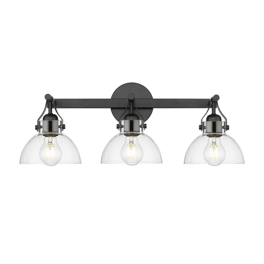 Millennium Lighting 3Lt 23" Vanity, Black - 24103-MB