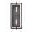 Millennium Lighting Rankin 2Lt Outdoor Wall Sconce, Black/Clear - 250002-TBK