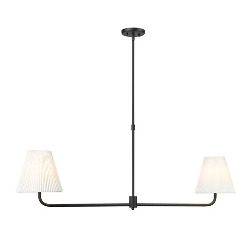 Millennium Lighting Ami 2Lt 48" Island, Black/White
