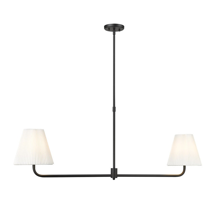 Millennium Lighting Ami 2Lt 48" Island, Black/White