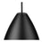 Millennium Lighting Kayman 1Lt 15" Pendant, Black/ Gold