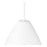Millennium Lighting Kayman 1Lt 15" Pendant, White/ Gold