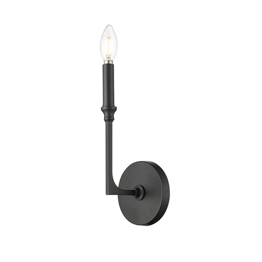 Millennium Lighting Azara 1Lt 12" Wall Sconce, Black - 25301-MB