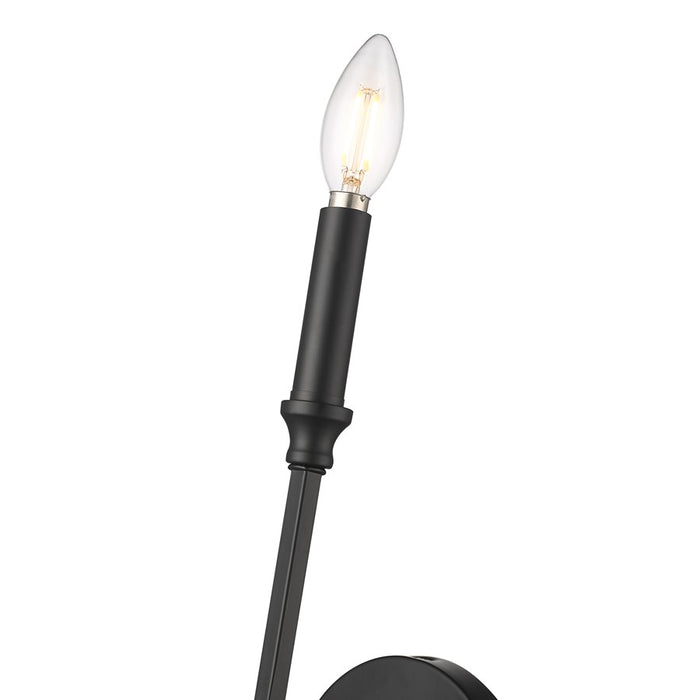 Millennium Lighting Azara 1Lt 12" Wall Sconce, Black