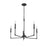 Millennium Lighting Azara 5Lt 28" Chandelier, Black - 25305-MB