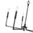 Millennium Lighting Azara 5Lt 28" Chandelier, Black