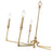 Millennium Lighting Azara 5Lt 28" Chandelier, Vintage Brass