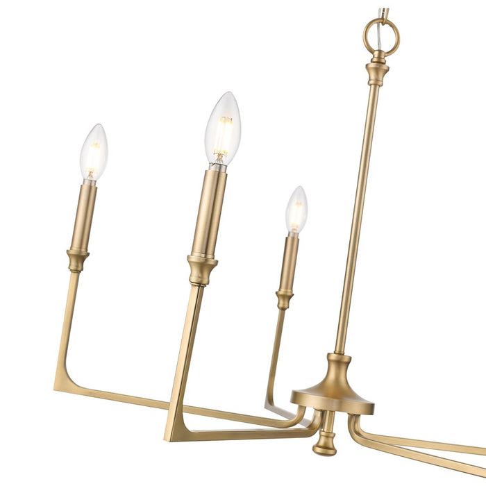 Millennium Lighting Azara 5Lt 28" Chandelier, Vintage Brass