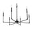 Millennium Lighting Azara 6Lt 32" Chandelier, Black