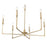 Millennium Lighting Azara 6Lt 32" Chandelier, Vintage Brass