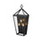 Millennium Lighting Arnold 3Lt Outdoor Wall Sconce, Coated Black