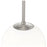 Millennium Lighting Kairo 1Lt 12" Pendant, Brushed Nickel/Shiny Opal