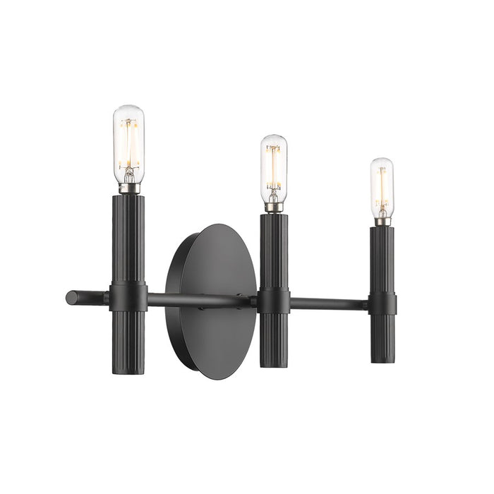 Millennium Lighting Skyva 3Lt 6" Vanity, Black