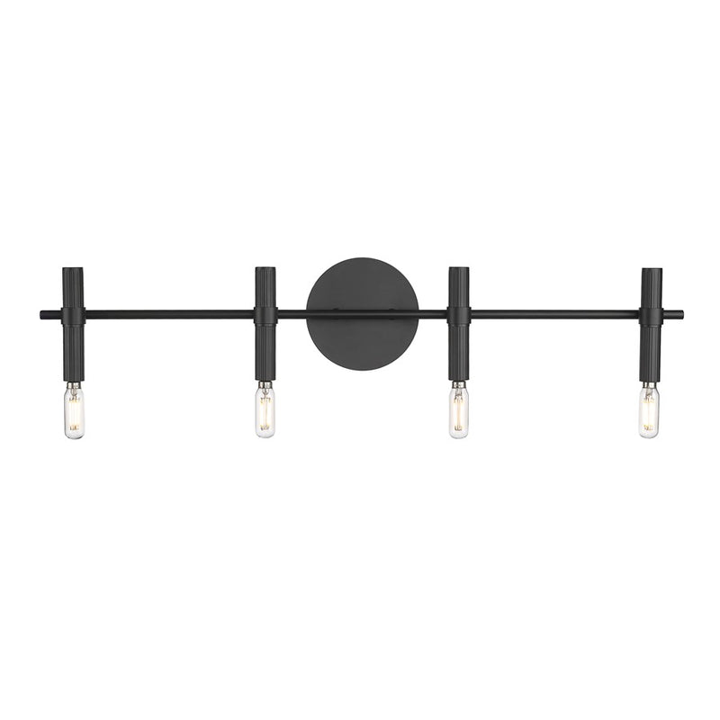 Millennium Lighting Skyva 4Lt 6" Vanity, Black