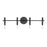 Millennium Lighting Skyva 4Lt 6" Vanity, Black
