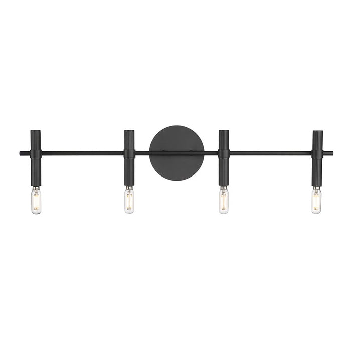 Millennium Lighting Skyva 4Lt 6" Vanity, Black