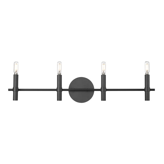 Millennium Lighting Skyva 4Lt 6" Vanity, Black