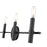 Millennium Lighting Skyva 4Lt 6" Vanity, Black