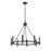Millennium Lighting Skyva 8Lt 26" Chandelier, Black - 25608-MB