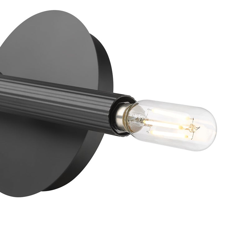 Millennium Lighting Skyva 2Lt 6" Wall Sconce, Black
