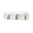 Millennium Lighting Rimini 3Lt Vanity, Polished Nickel/Clear