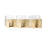 Millennium Lighting Rimini 3Lt Vanity, Vintage Brass/Clear