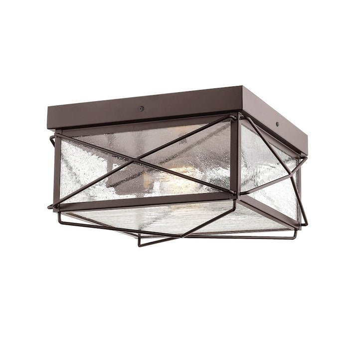 Millennium Lighting Robinson 2 Light 7.5" Flushmount, Bronze