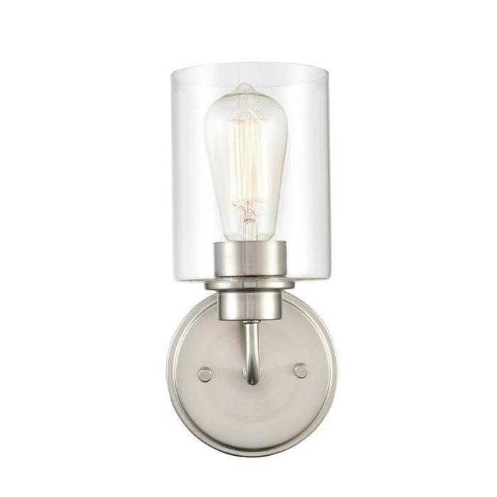 Millennium Lighting 1 Light Wall Sconce, Clear Glass