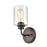 Millennium Lighting 1 Light Wall Sconce, Clear Glass