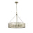 Millennium Stella 6Lt Chandelier, Antique Silver/Steel