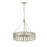 Millennium Stella 6Lt Chandelier, Antique Silver/Steel